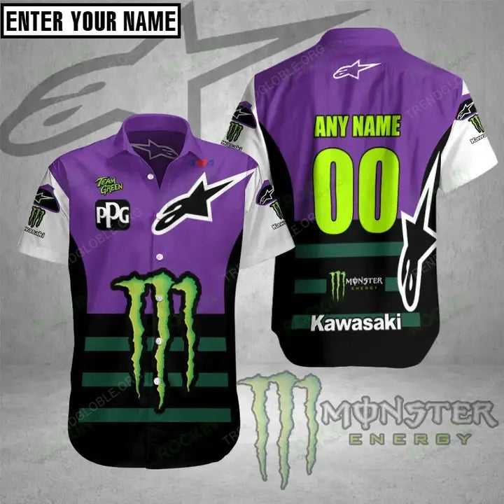 FRC KAWA Short Sleeve Shirts Custom Name C45