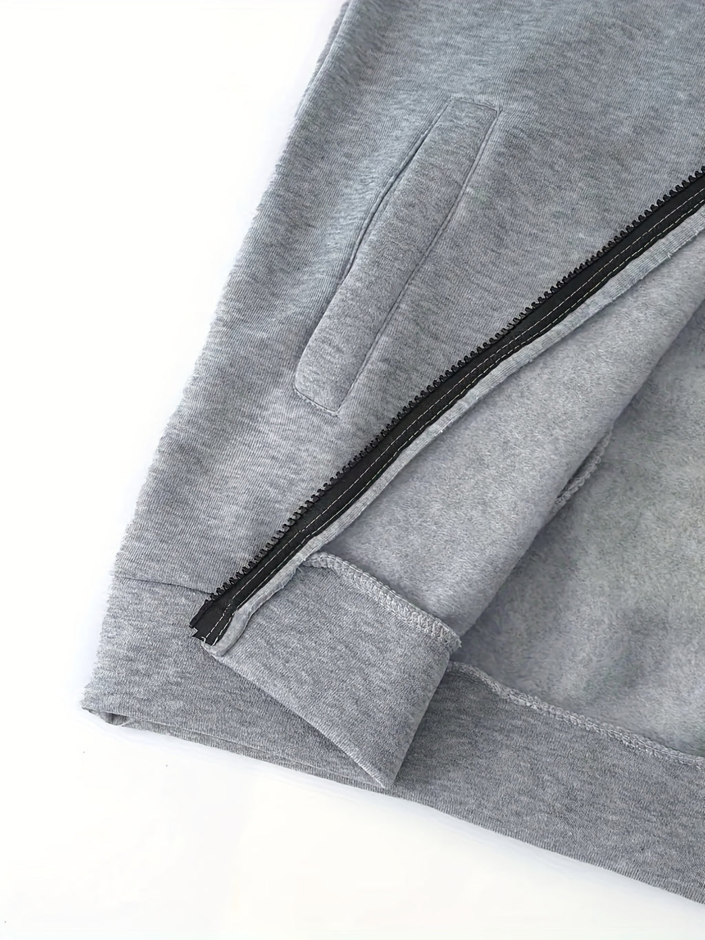 Unisex Cozy Fleece Zipper Hoodie