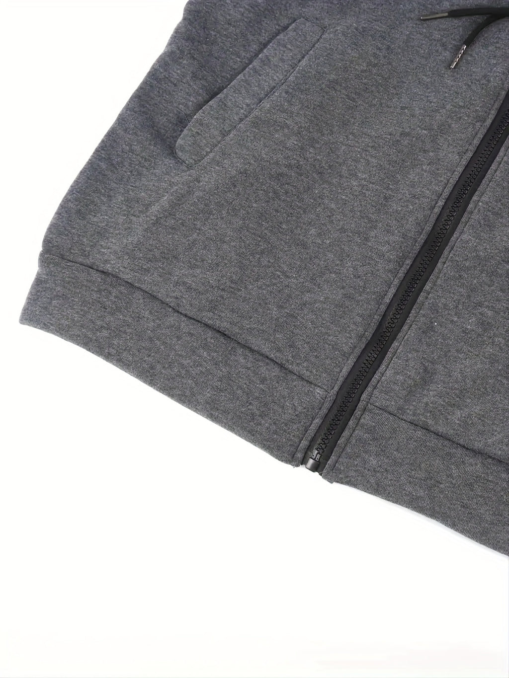 Unisex Cozy Fleece Zipper Hoodie