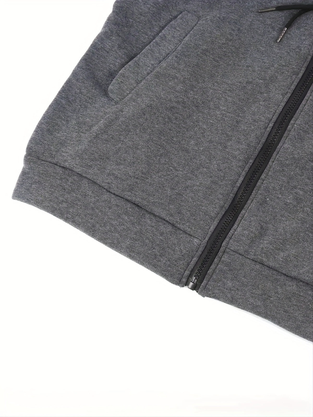 Unisex Cozy Fleece Zipper Hoodie