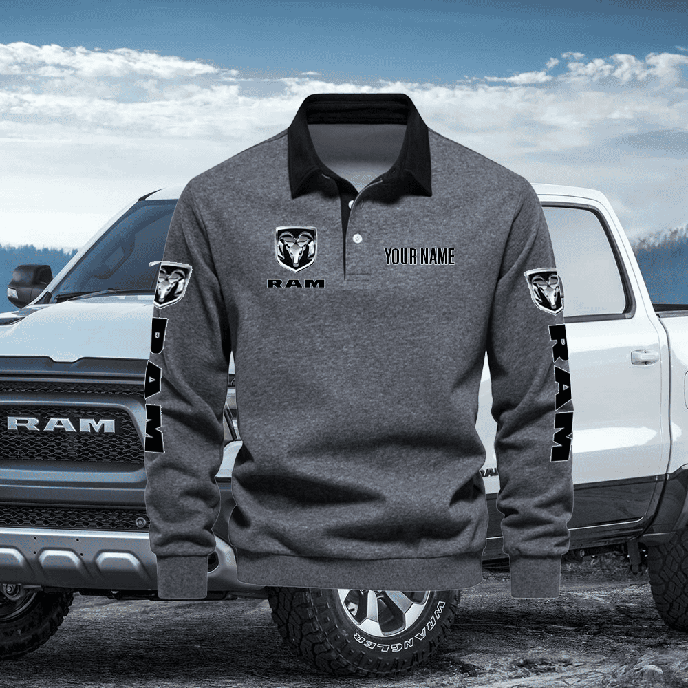 RAM Long Sleeve Polo Shirt