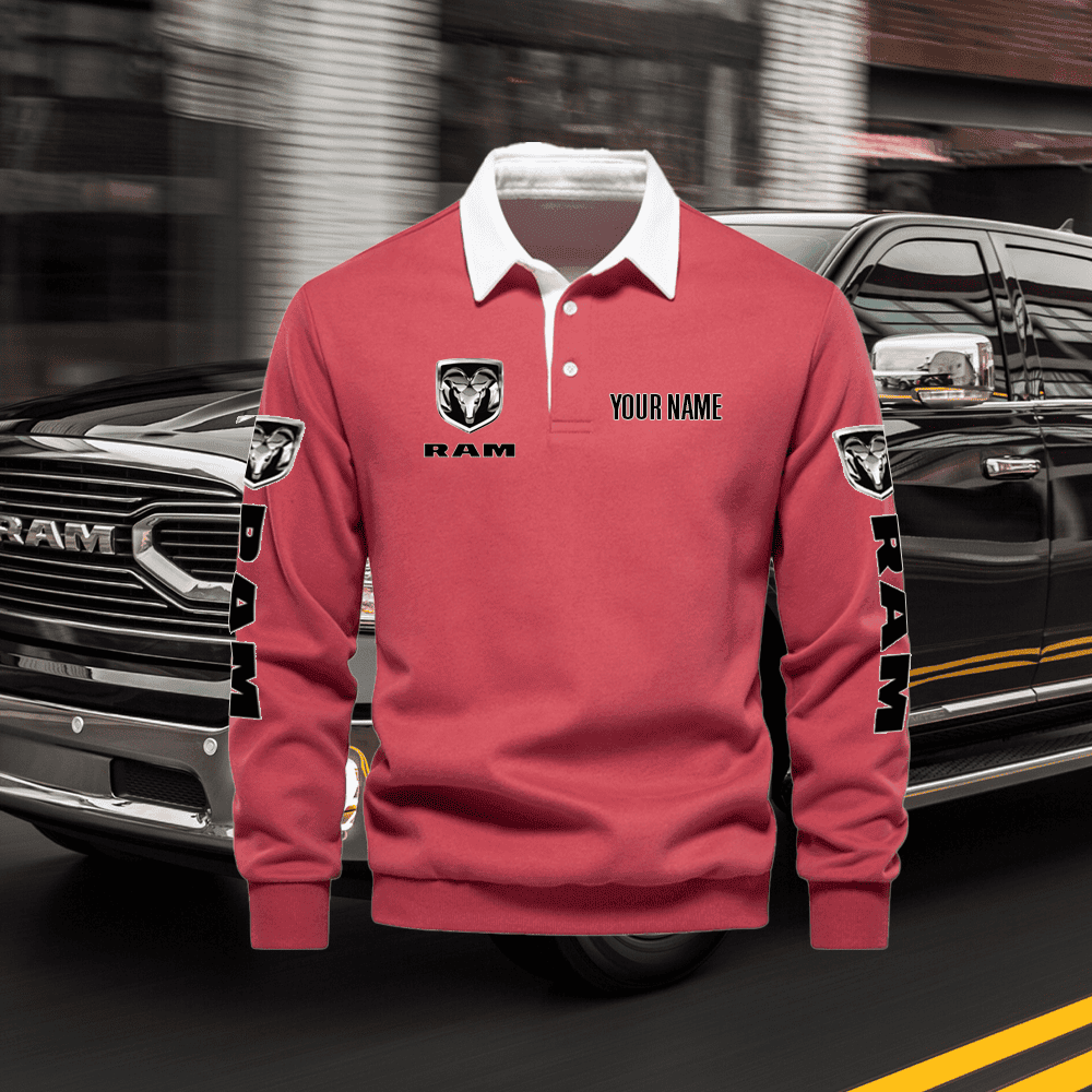 RAM Long Sleeve Polo Shirt