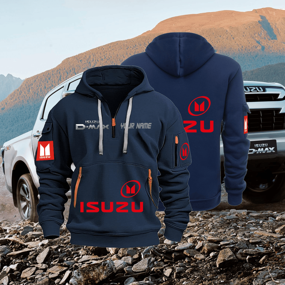 IZ Quarter Zip Unisex Hoodie