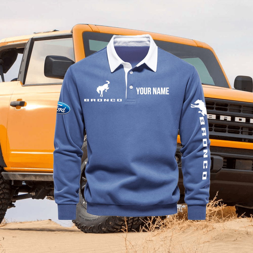 FD BR Long Sleeve Polo Shirt