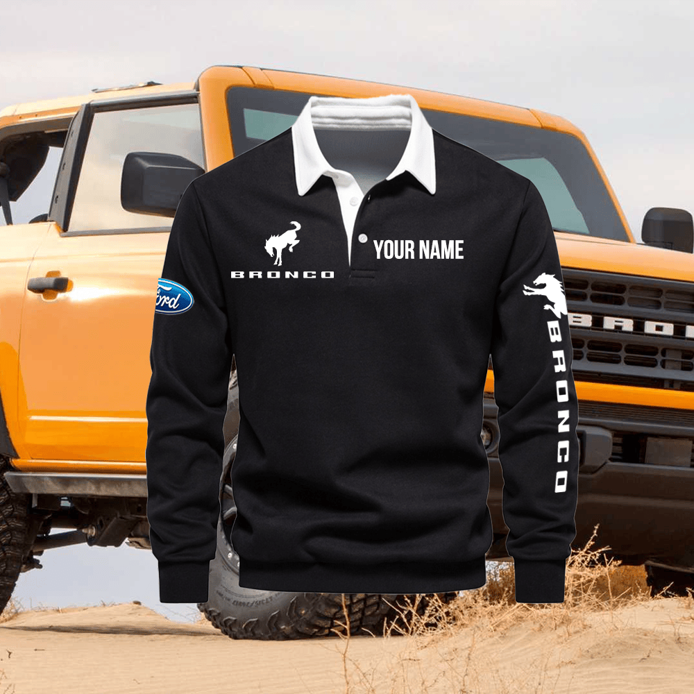 FD BR Long Sleeve Polo Shirt