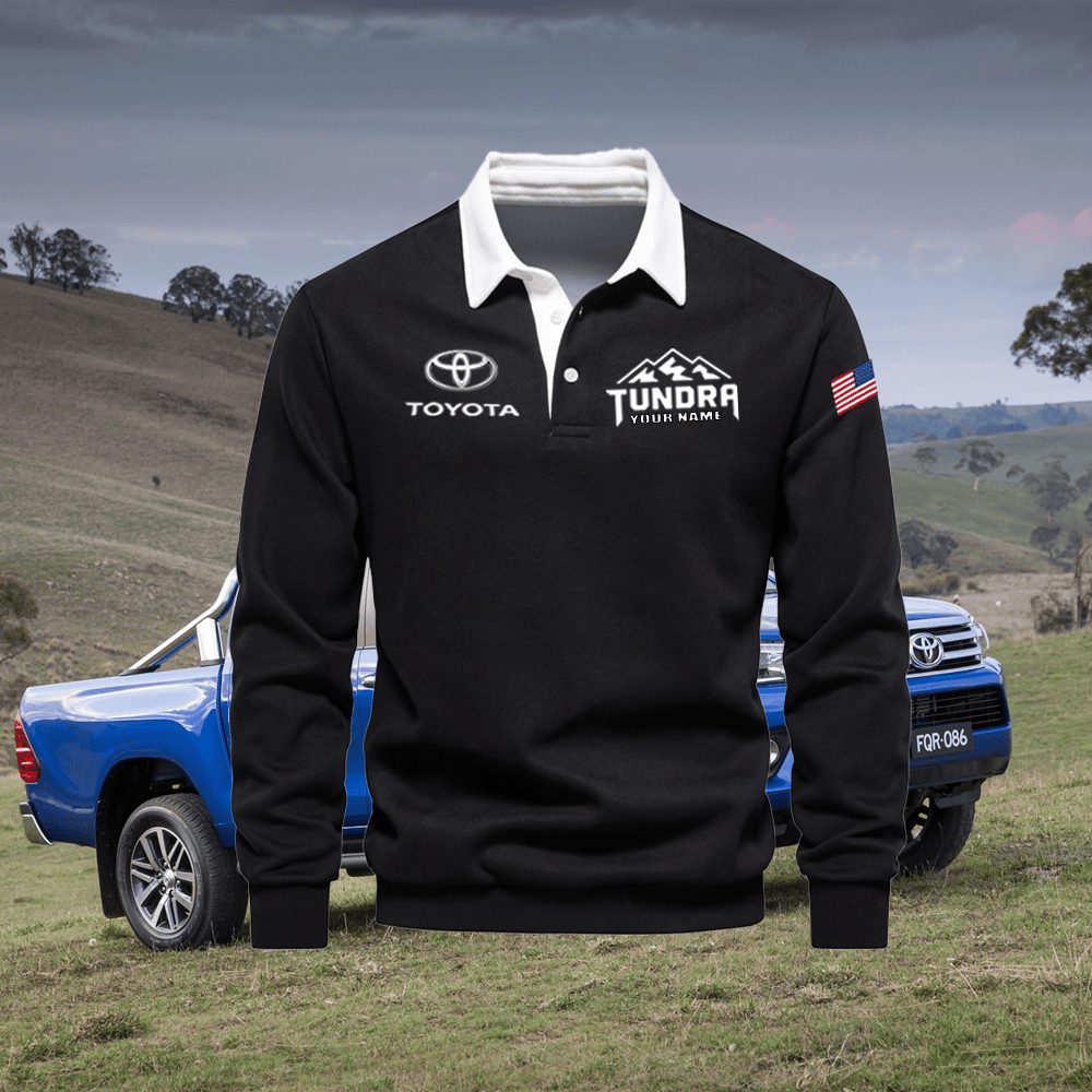 TY TD Long Sleeve Polo Shirt