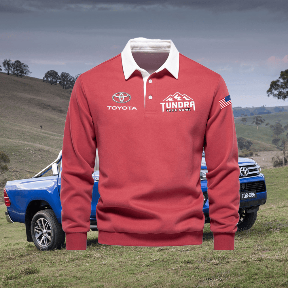 TY TD Long Sleeve Polo Shirt