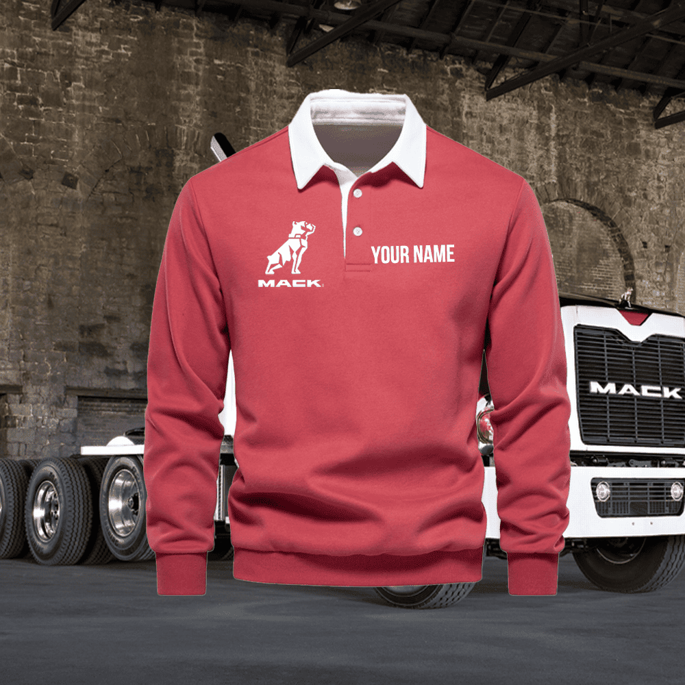 MK Long Sleeve Polo Shirt