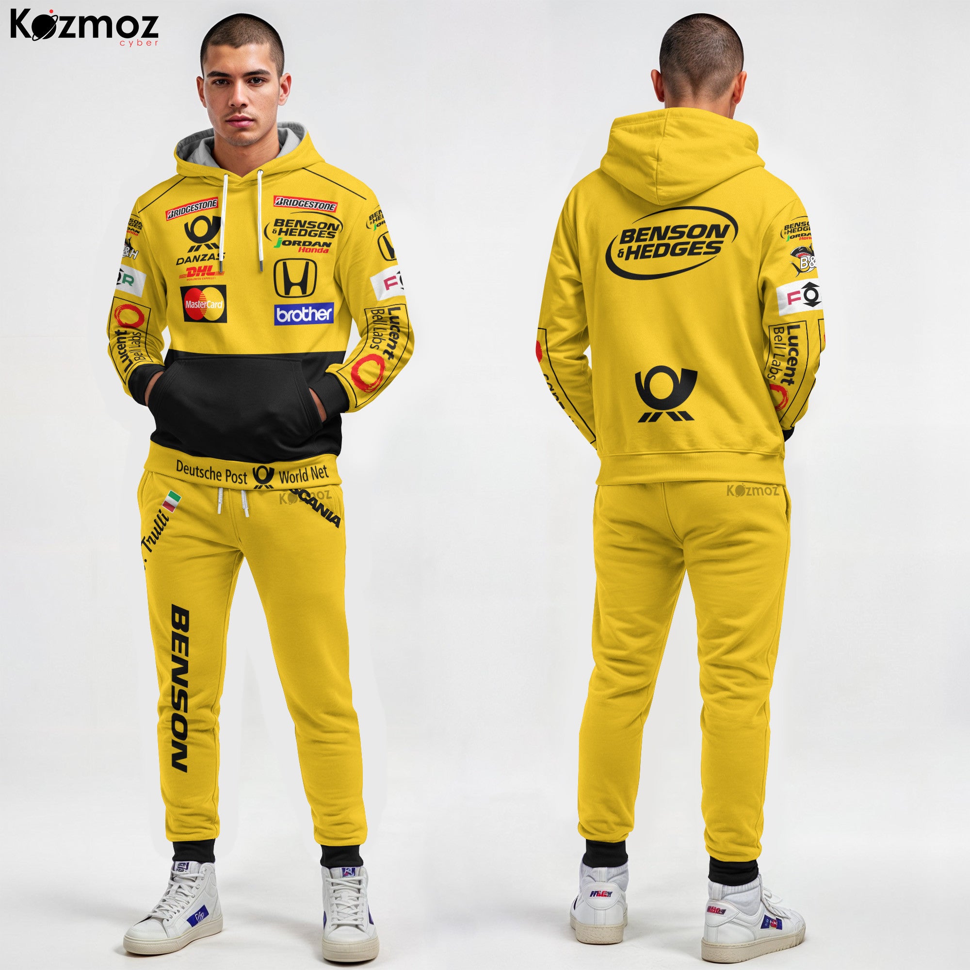 Jarno Trulli Racing Costume 2001 Collection – Jordan Racing Team