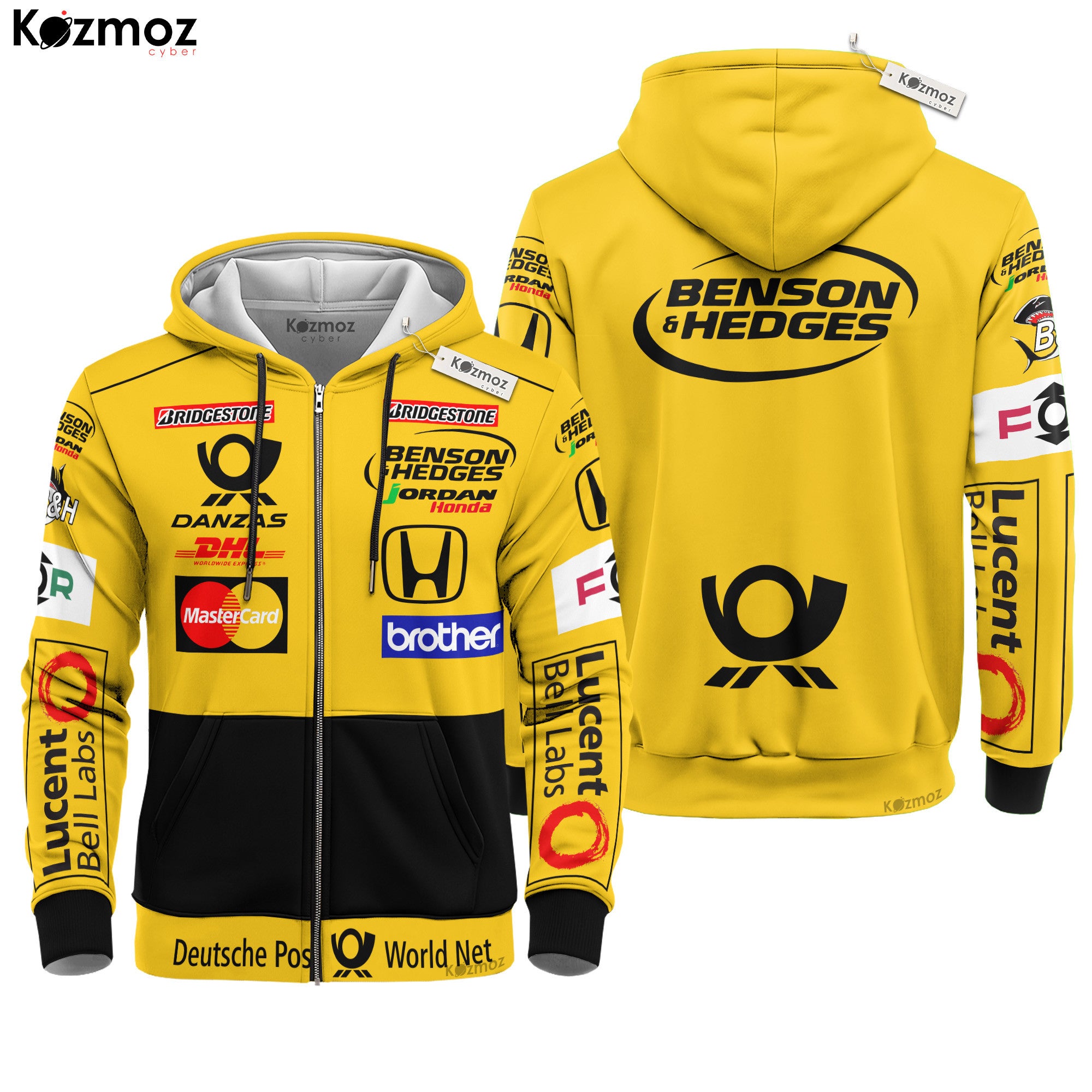 Jarno Trulli Racing Costume 2001 Collection – Jordan Racing Team