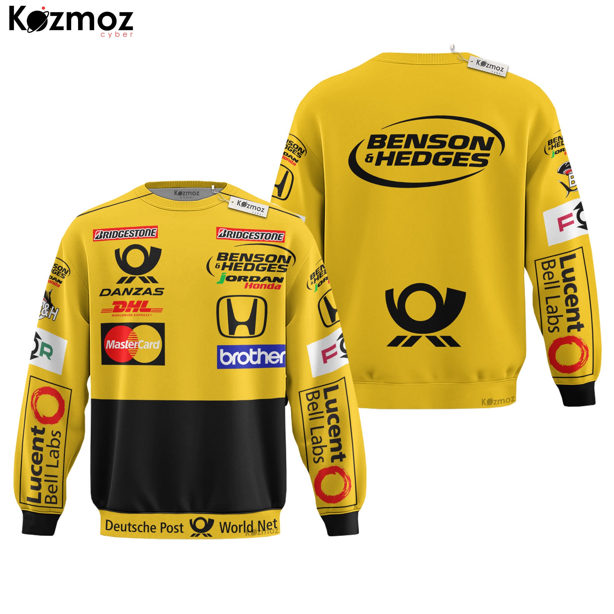 Jarno Trulli Racing Costume 2001 Collection – Jordan Racing Team