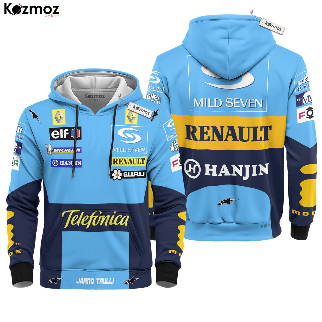 Jarno Trulli Racing Costume 2004 Collection – Renault Racing Team
