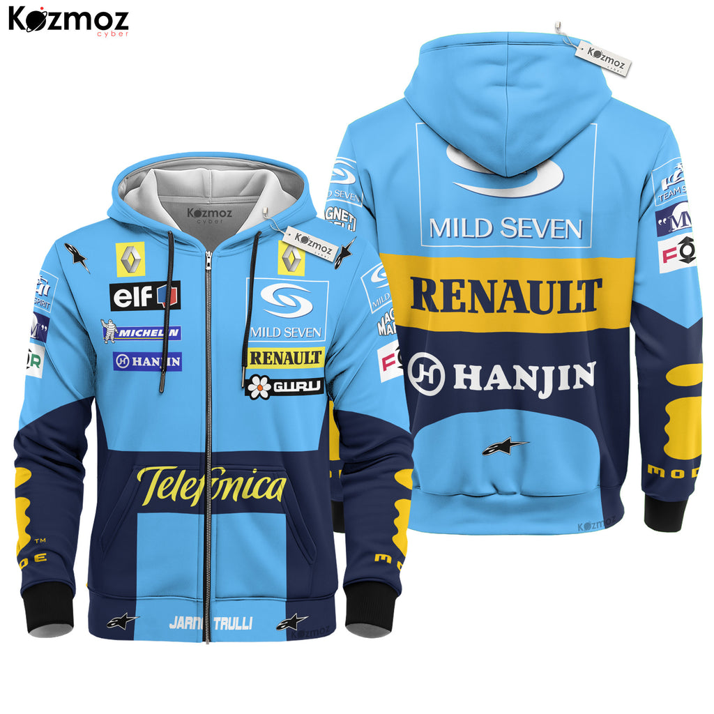 Jarno Trulli Racing Costume 2004 Collection – Renault Racing Team