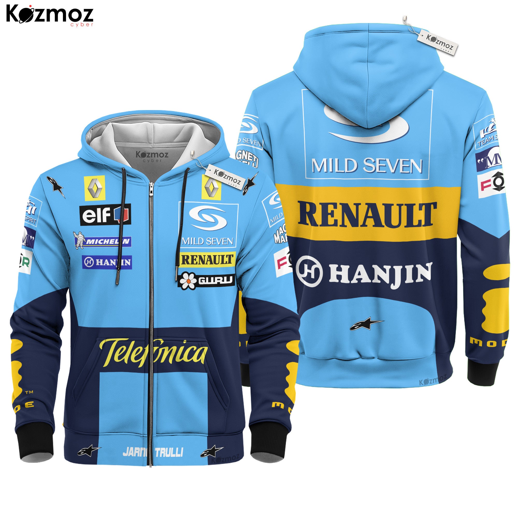 Jarno Trulli Racing Costume 2004 Collection – Renault Racing Team