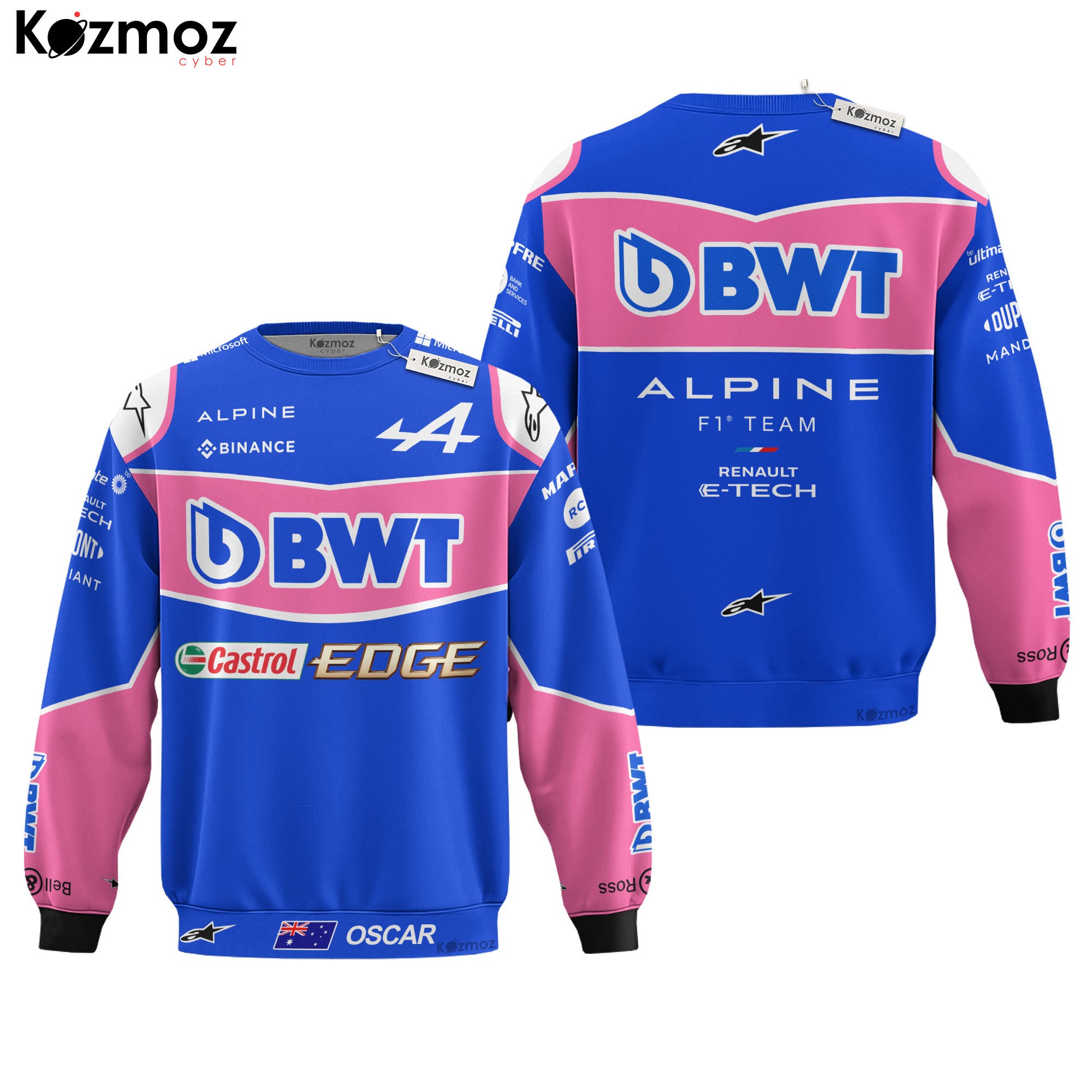Oscar Piastri Racing Costume 2022 Collection – BWT Alpine  Racing Team