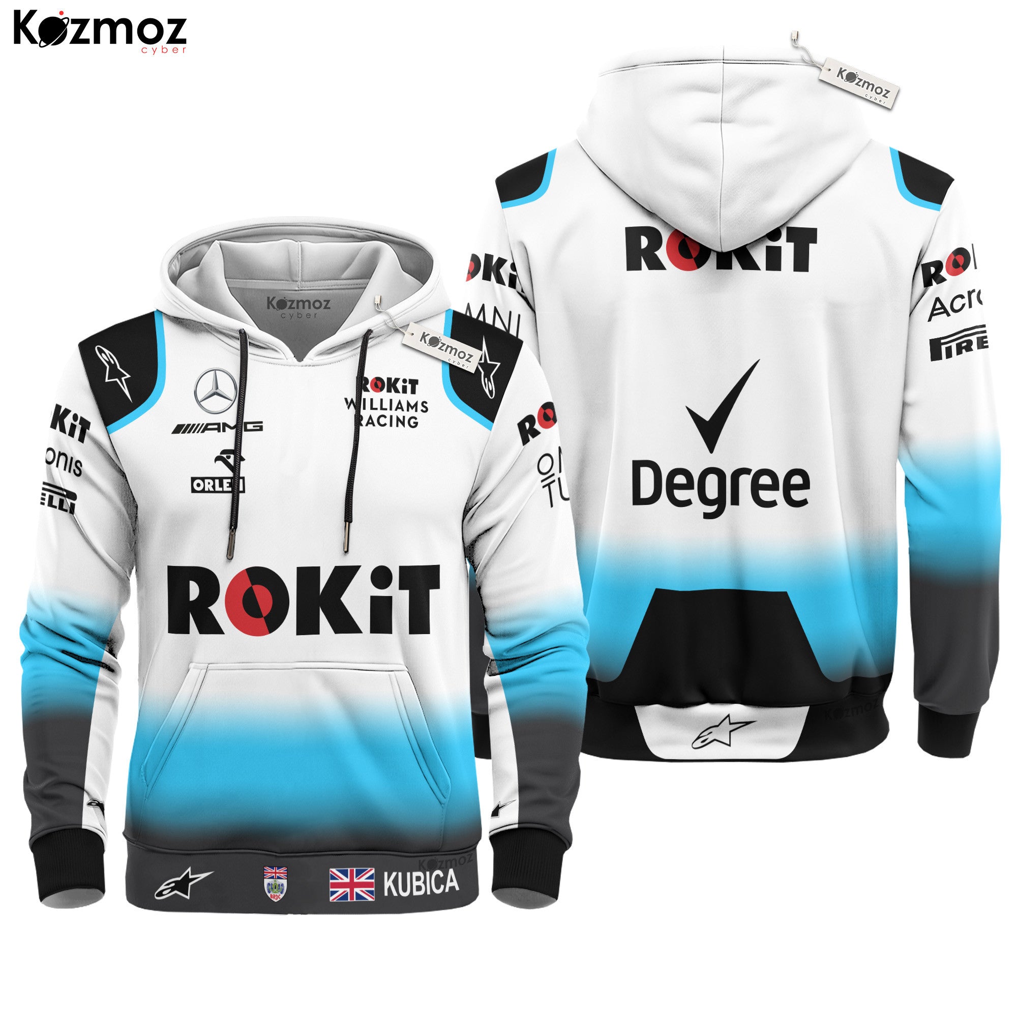 Robert Kubica Racing Costume 2019 Collection – Williams Racing Team