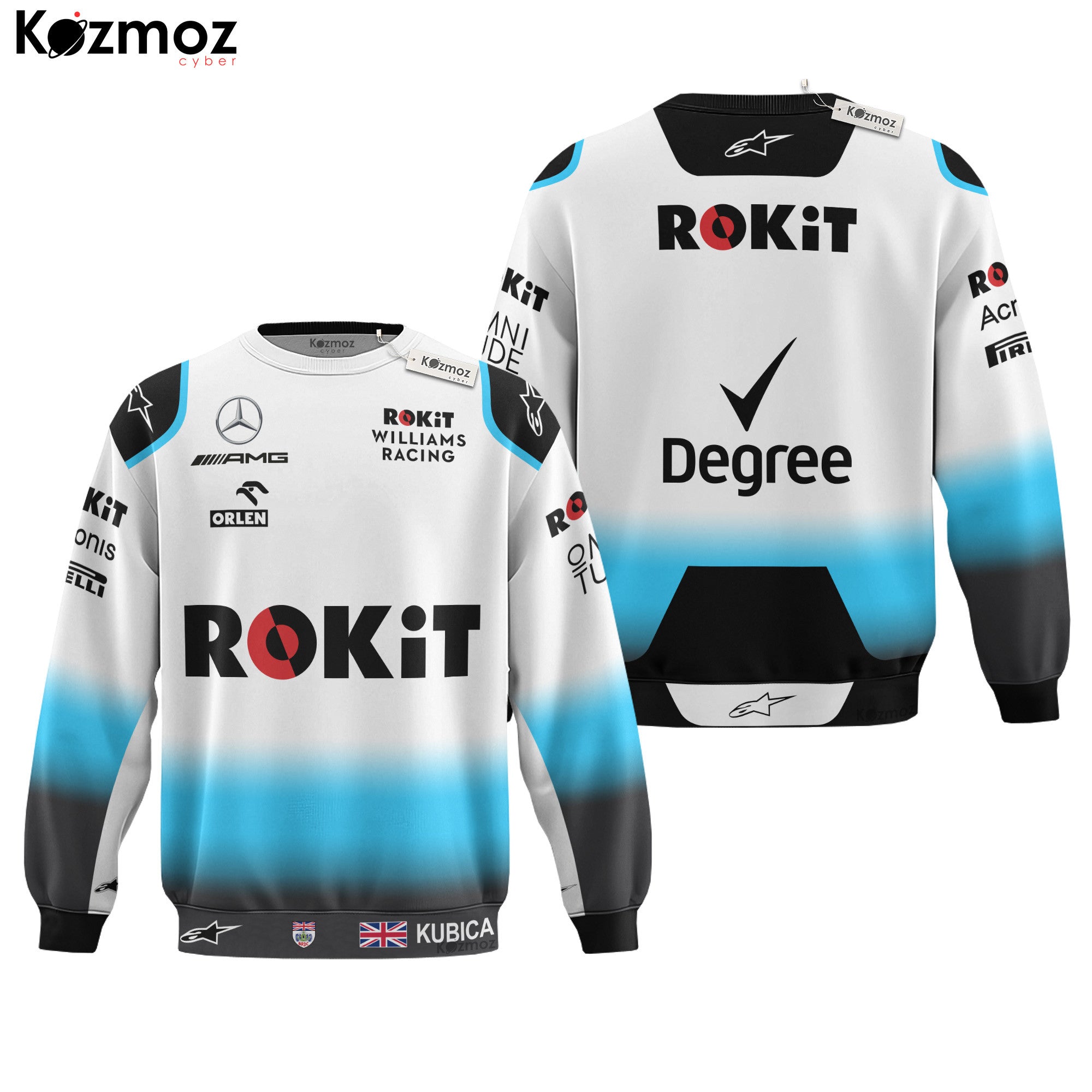 Robert Kubica Racing Costume 2019 Collection – Williams Racing Team