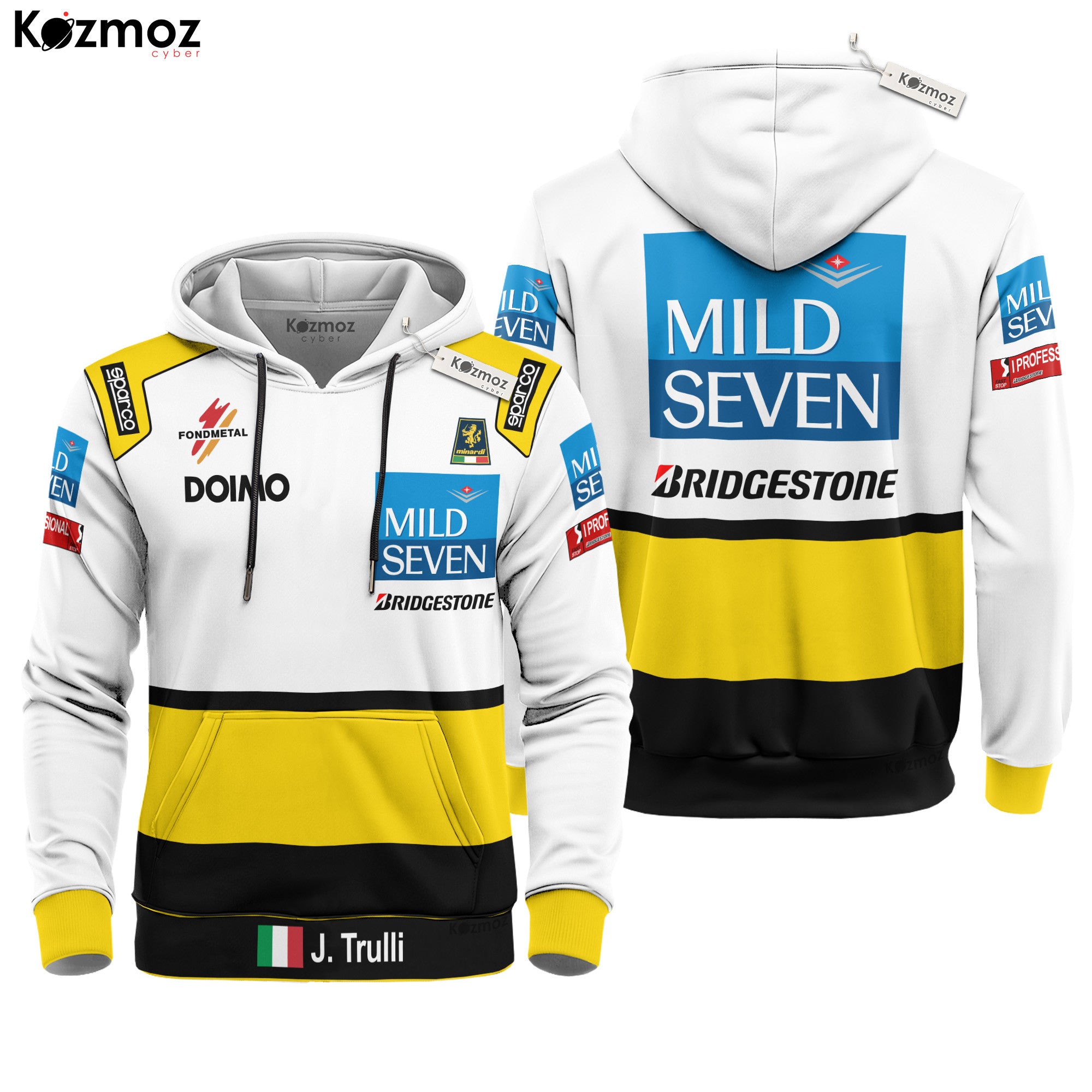 Jarno Trulli Racing Costume 1997 Collection – Jordan  Racing Team