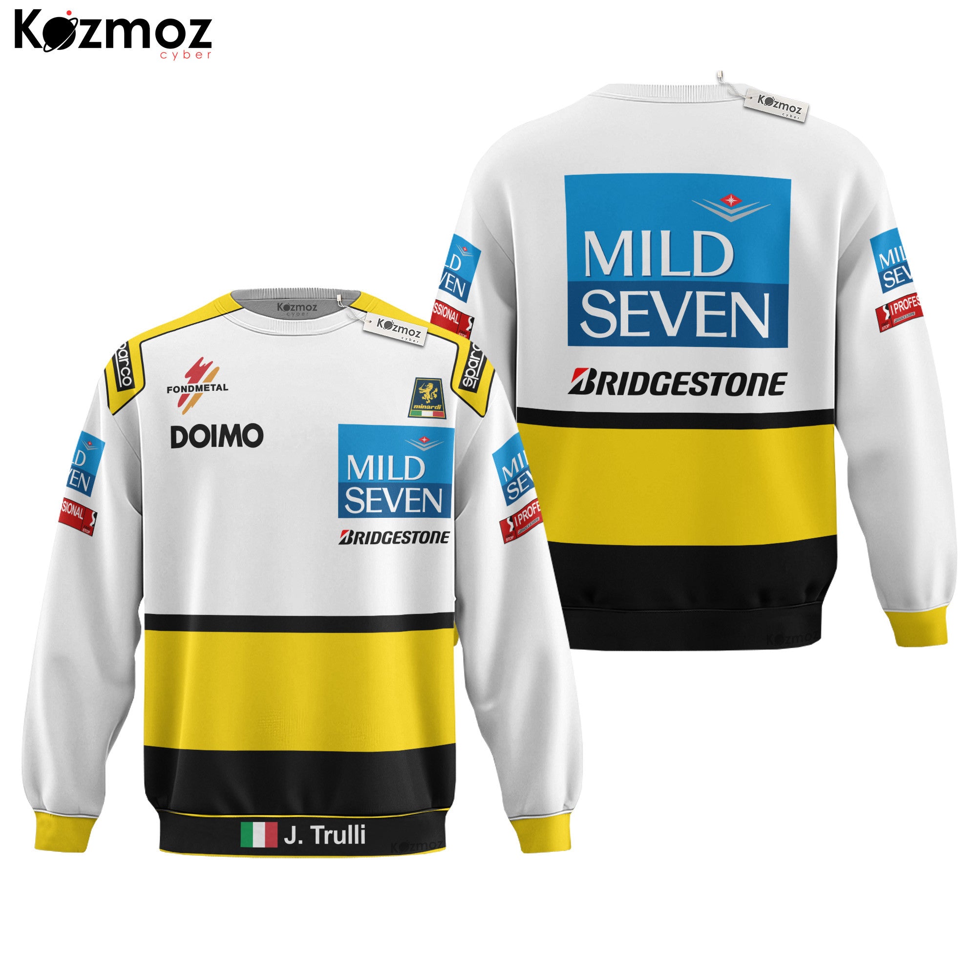 Jarno Trulli Racing Costume 1997 Collection – Jordan  Racing Team