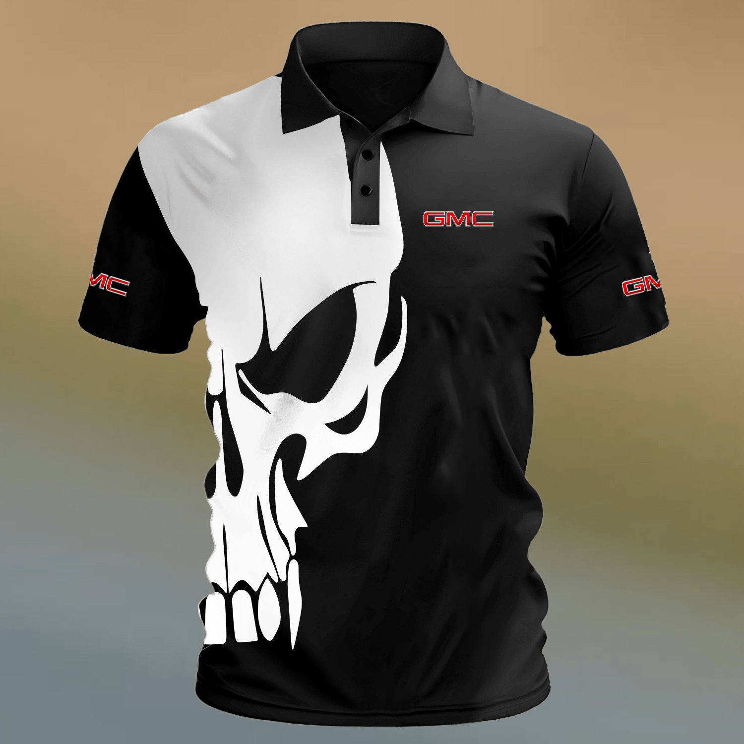 GMC custom print Polo Shirts