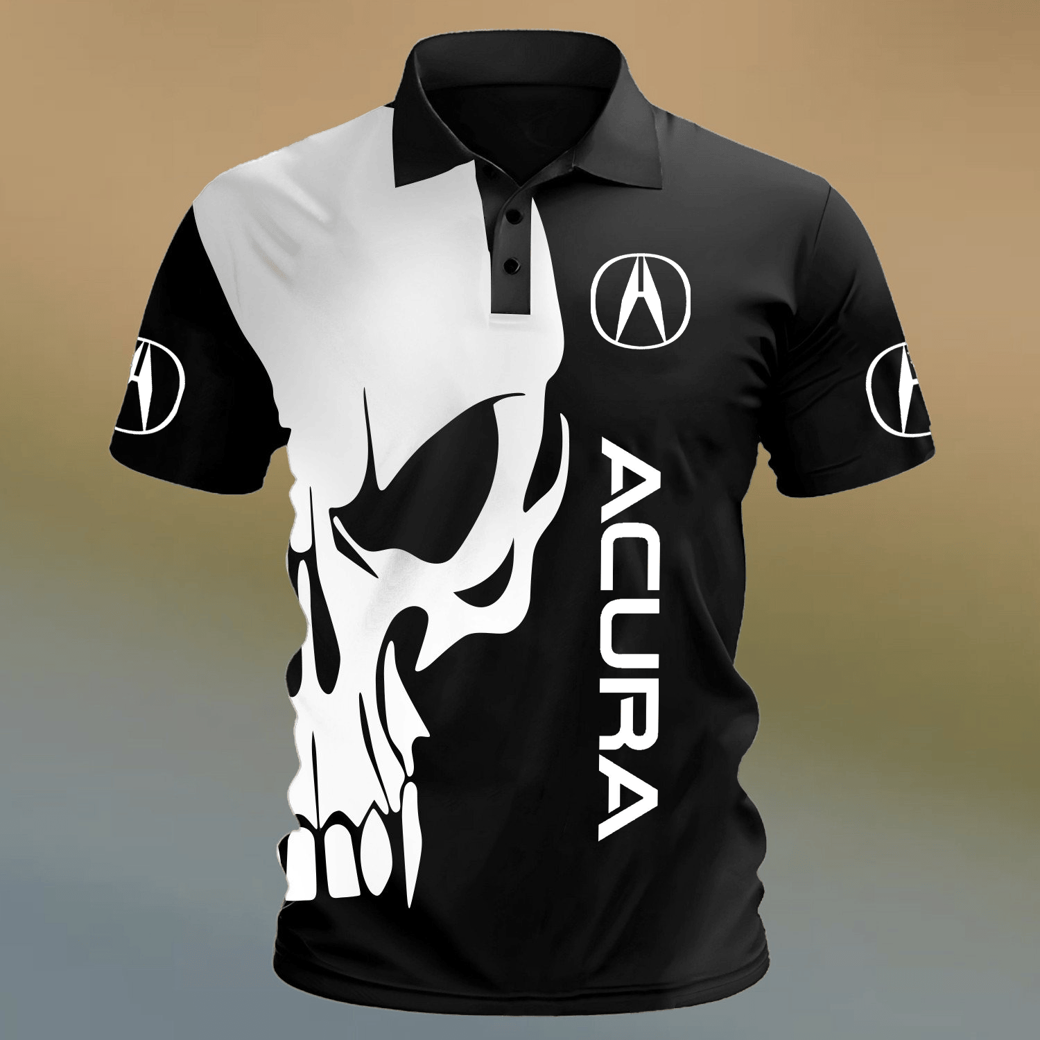 ACR custom print name Polo Shirts