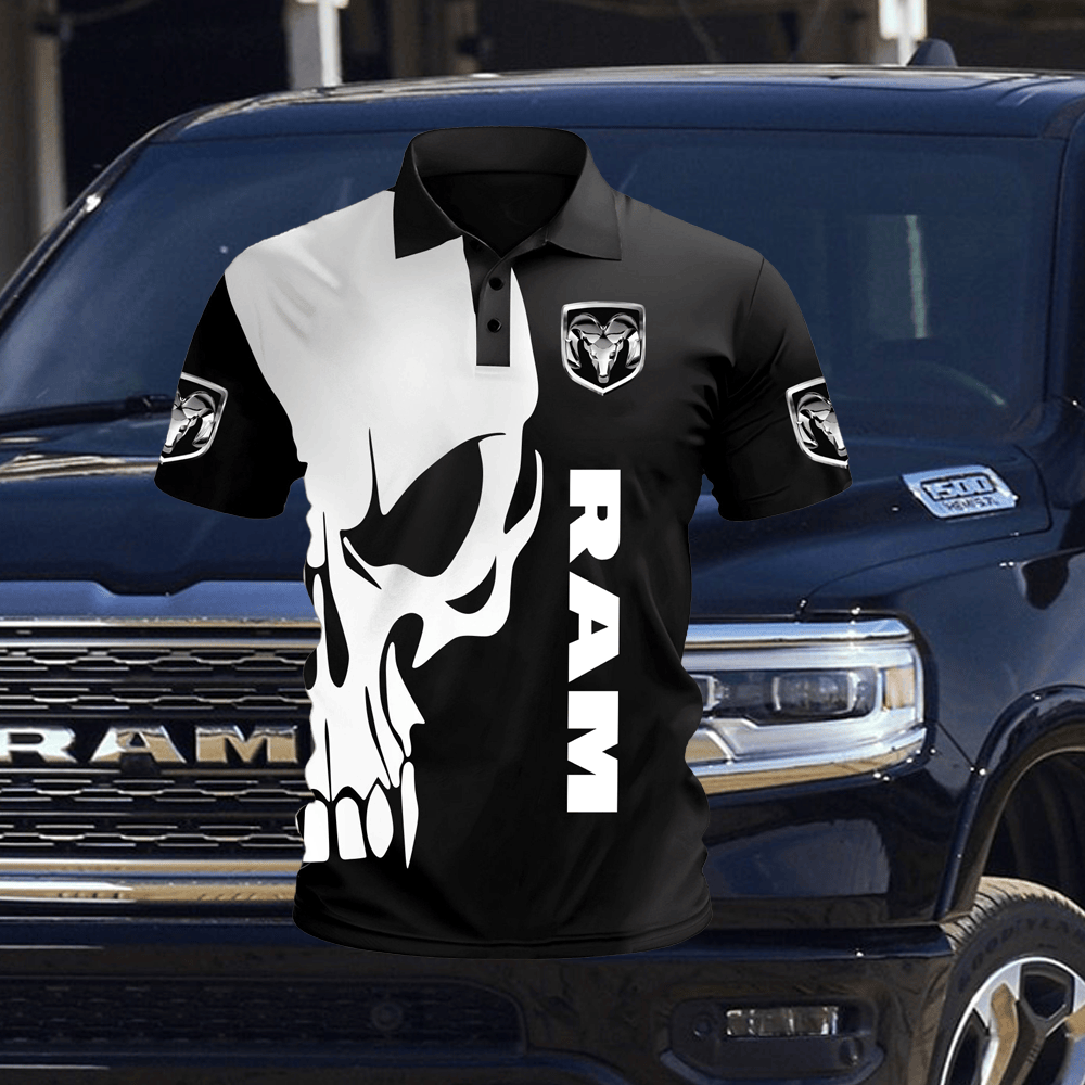 Ram custom print name Polo Shirts