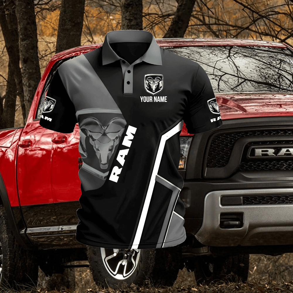 Ram custom name Polo Shirts