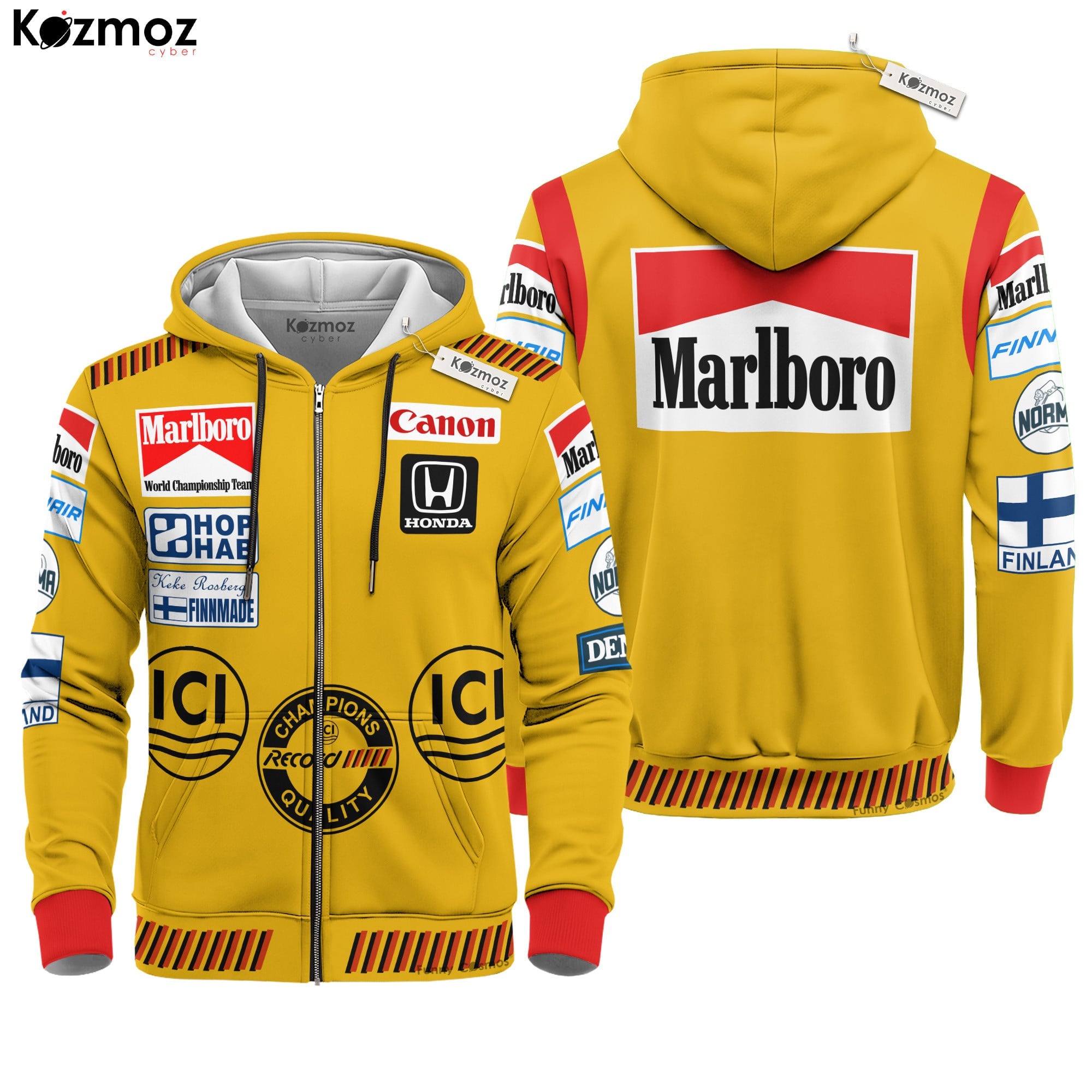 Keke Rosberg Racing Costume 1985 Collection – Williams  Racing Team