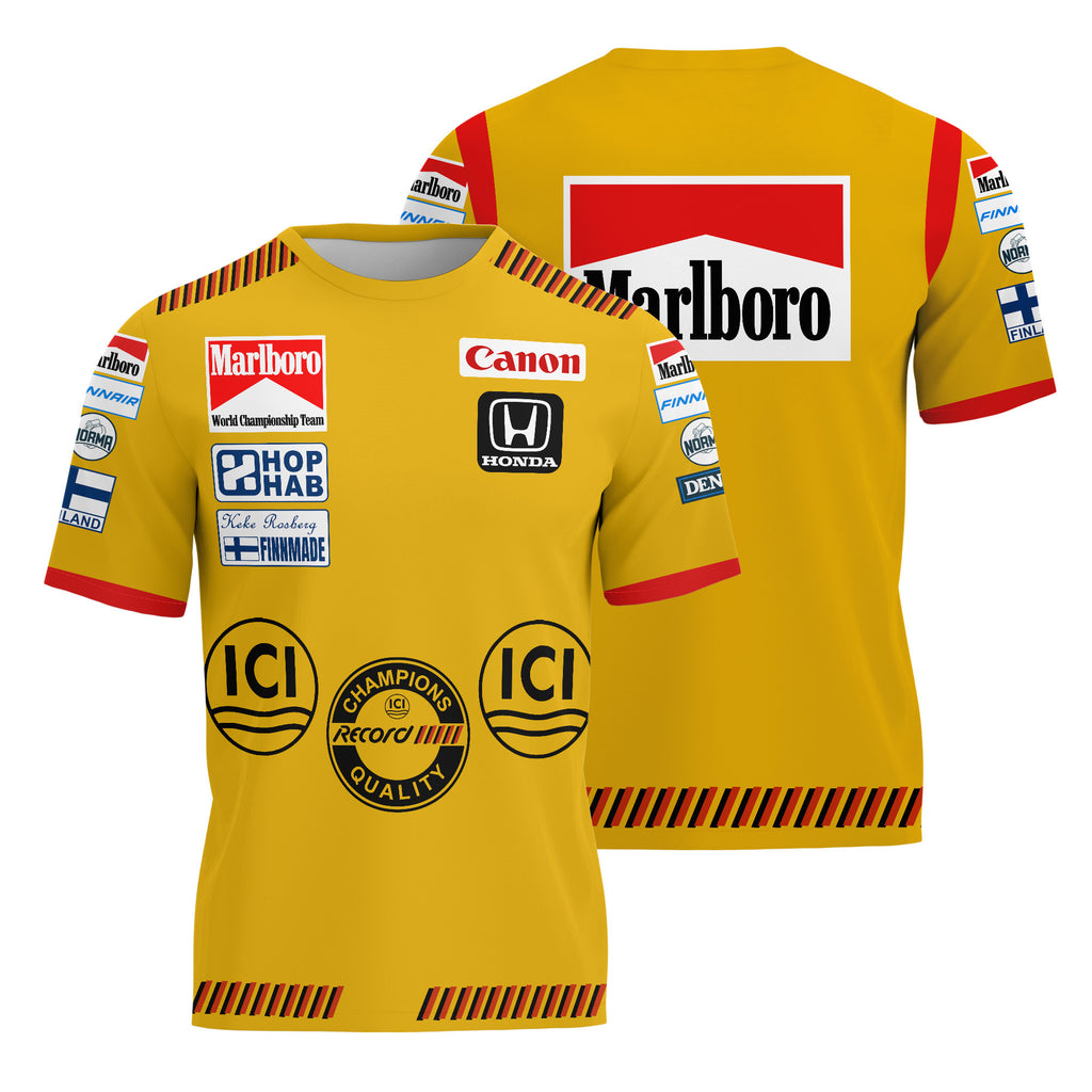 Keke Rosberg Racing Costume 1985 Collection – Williams  Racing Team