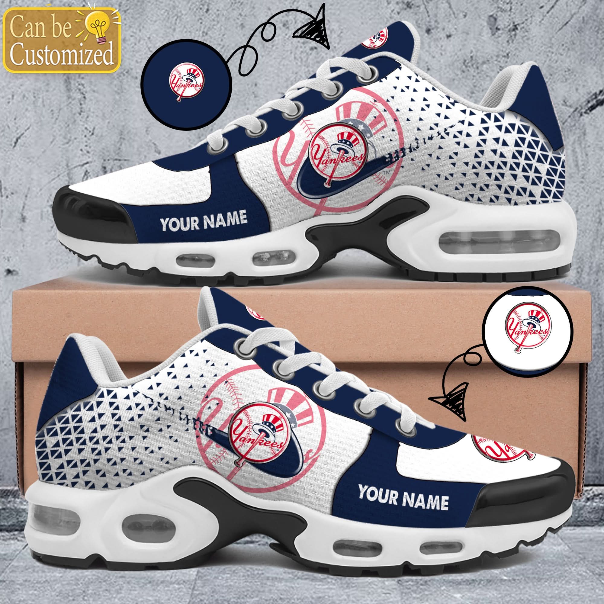 NYY Premium A951 Shoes Personalized