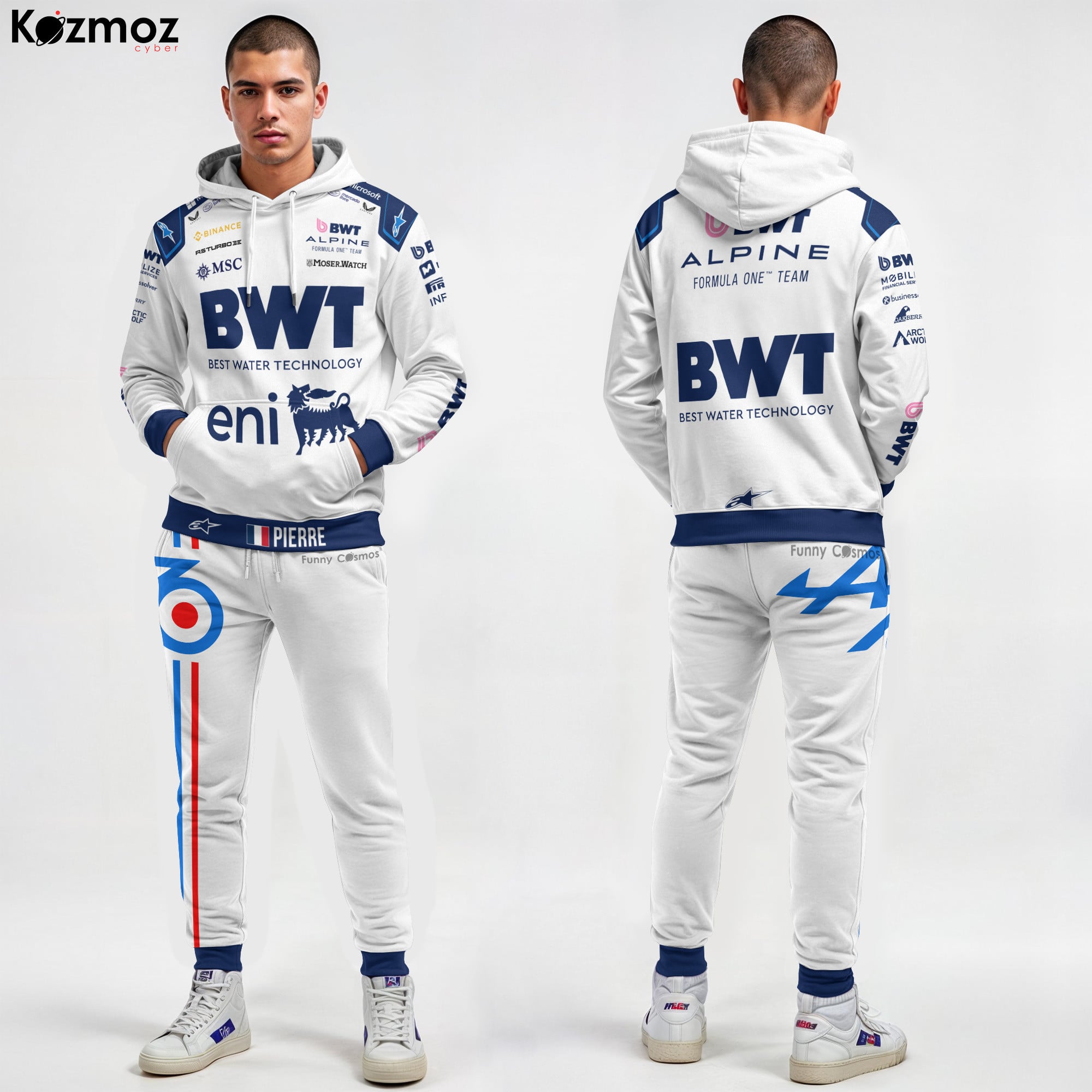 Pierre Gasly Racing Suit Alpine 70th Anniversary Collection – BWT Alpine  Team