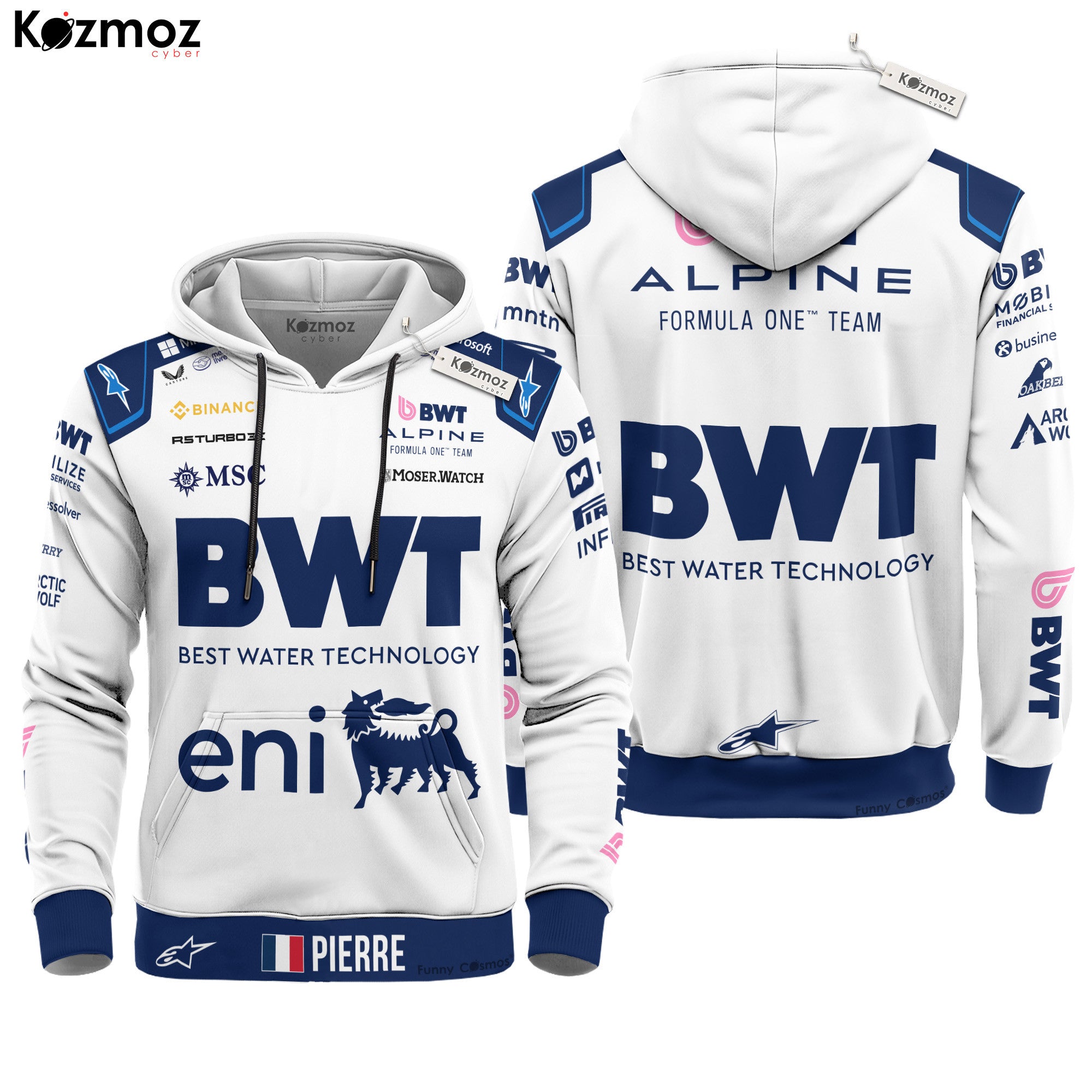 Pierre Gasly Racing Suit Alpine 70th Anniversary Collection – BWT Alpine  Team