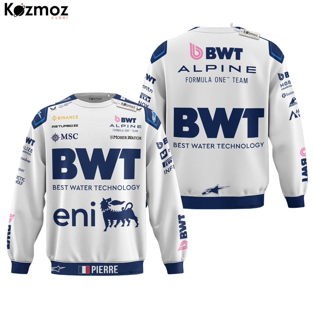 Pierre Gasly Racing Suit Alpine 70th Anniversary Collection – BWT Alpine  Team