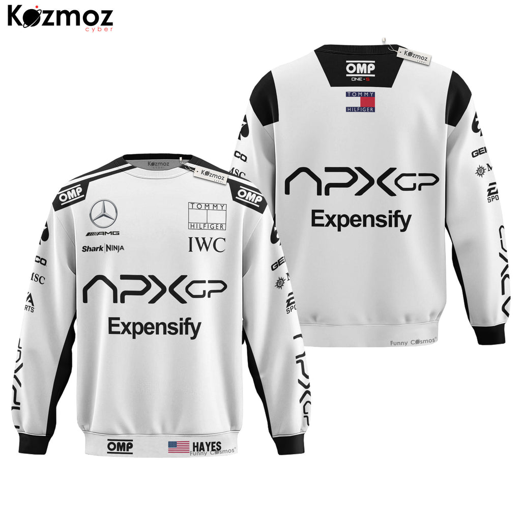 Brad Pitt Racing Suit Sonny Hayes Film Costume (White Version) Collection - Movie