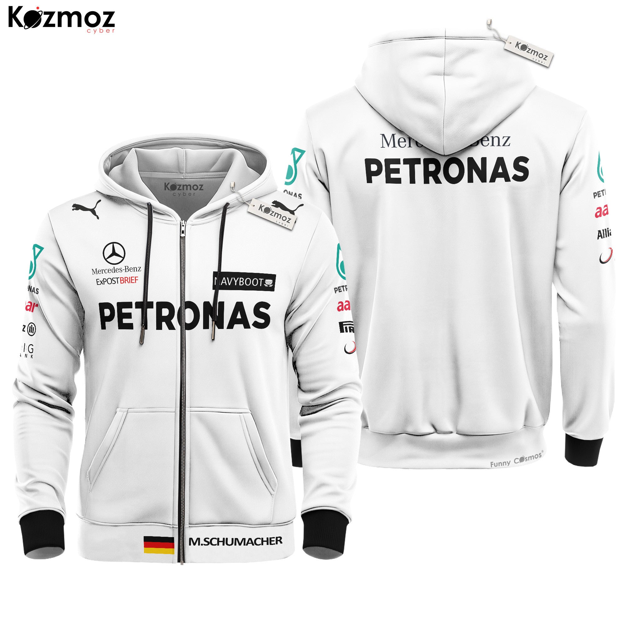 MSC Signed Racing Costume 2012 Collection – AMG Petronas  Racing Team