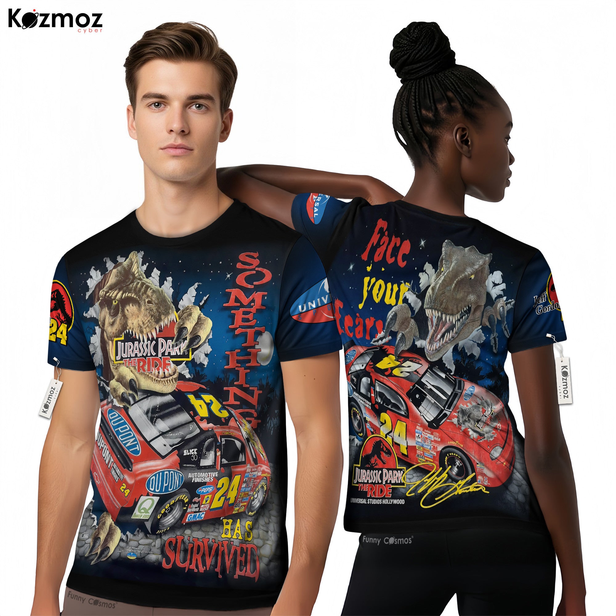 Jeff Gordon Racing Costume Jurassic Park Collection - NASCAR Racing Team
