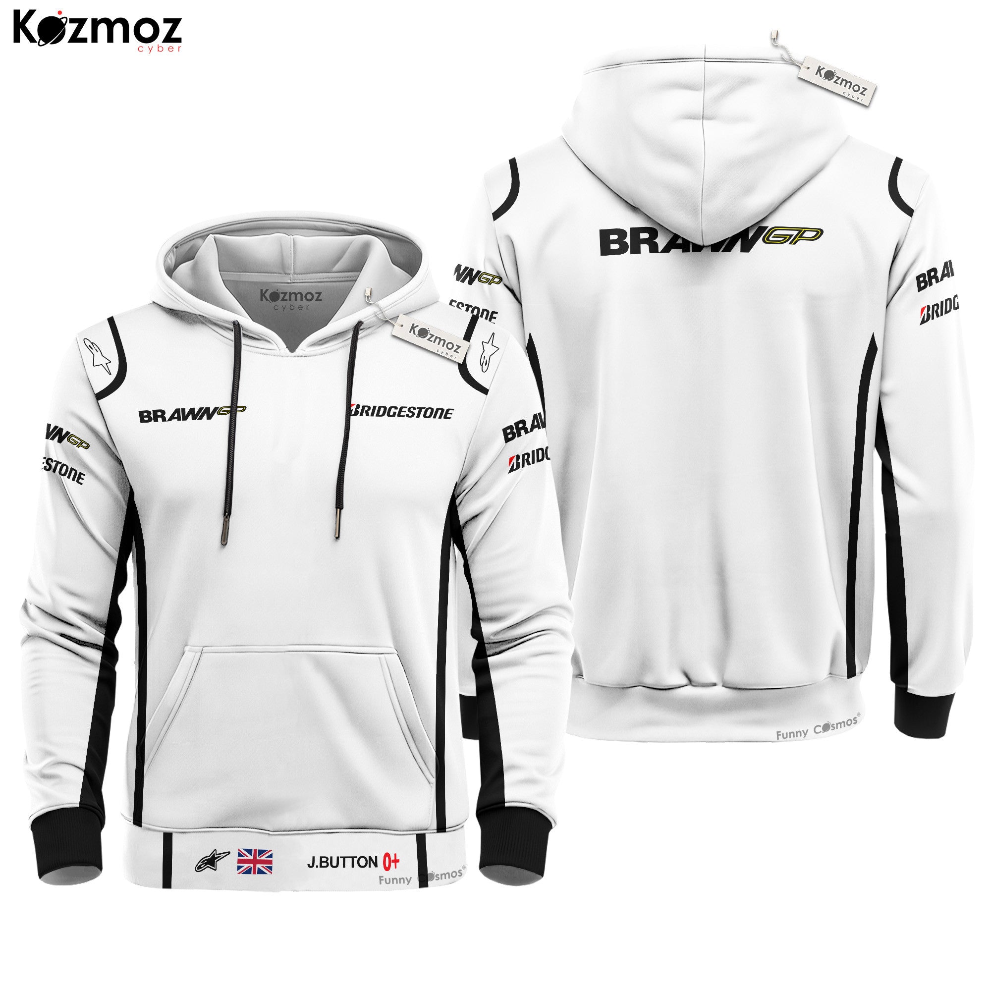 Jenson Button Racing Costume 2009 Collection – Brawn GP  Racing Team