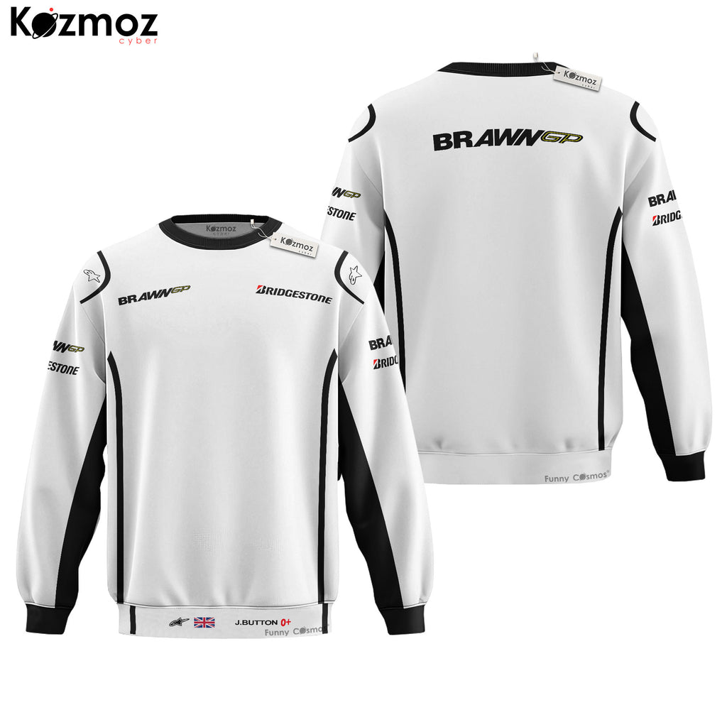 Jenson Button Racing Costume 2009 Collection – Brawn GP  Racing Team