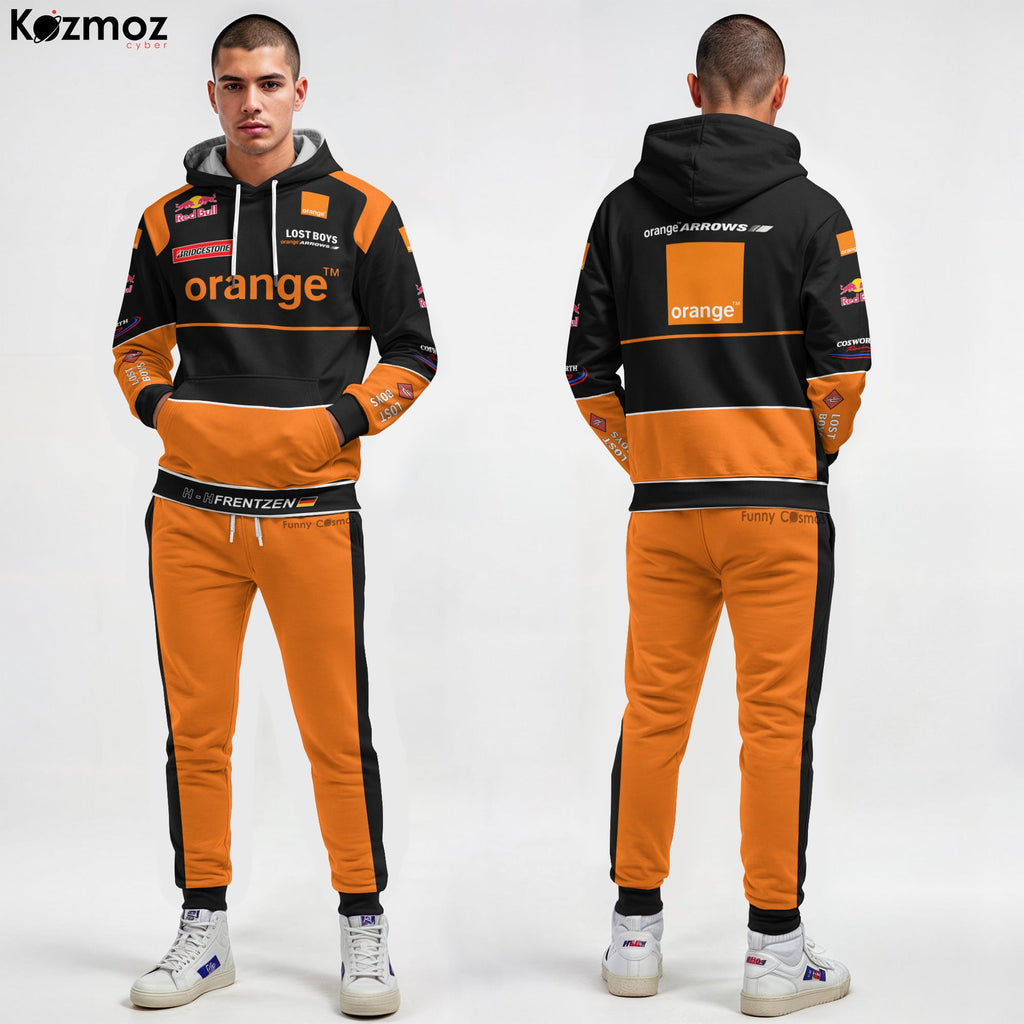 Heinz-Harald Frentzen Racing Costume 2002 Collection – Orange Arrows Racing Team