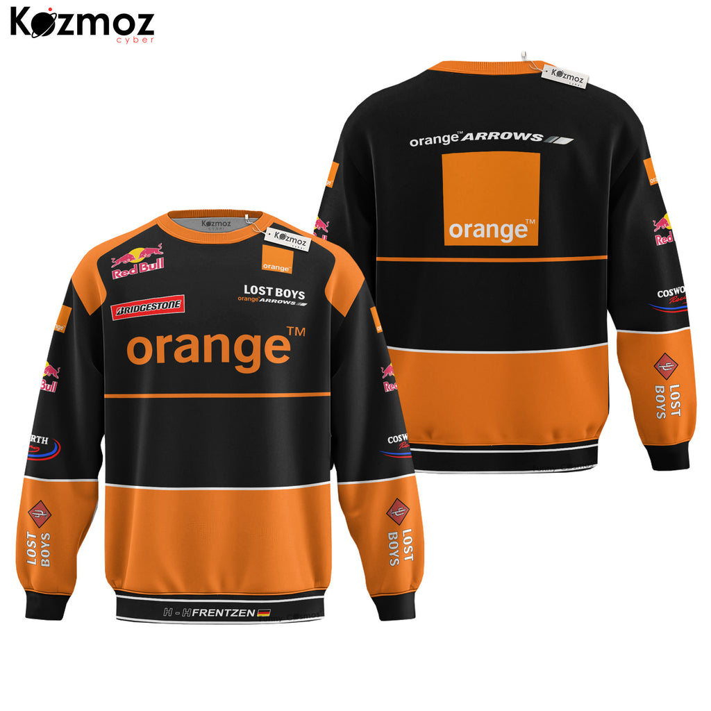 Heinz-Harald Frentzen Racing Costume 2002 Collection – Orange Arrows Racing Team