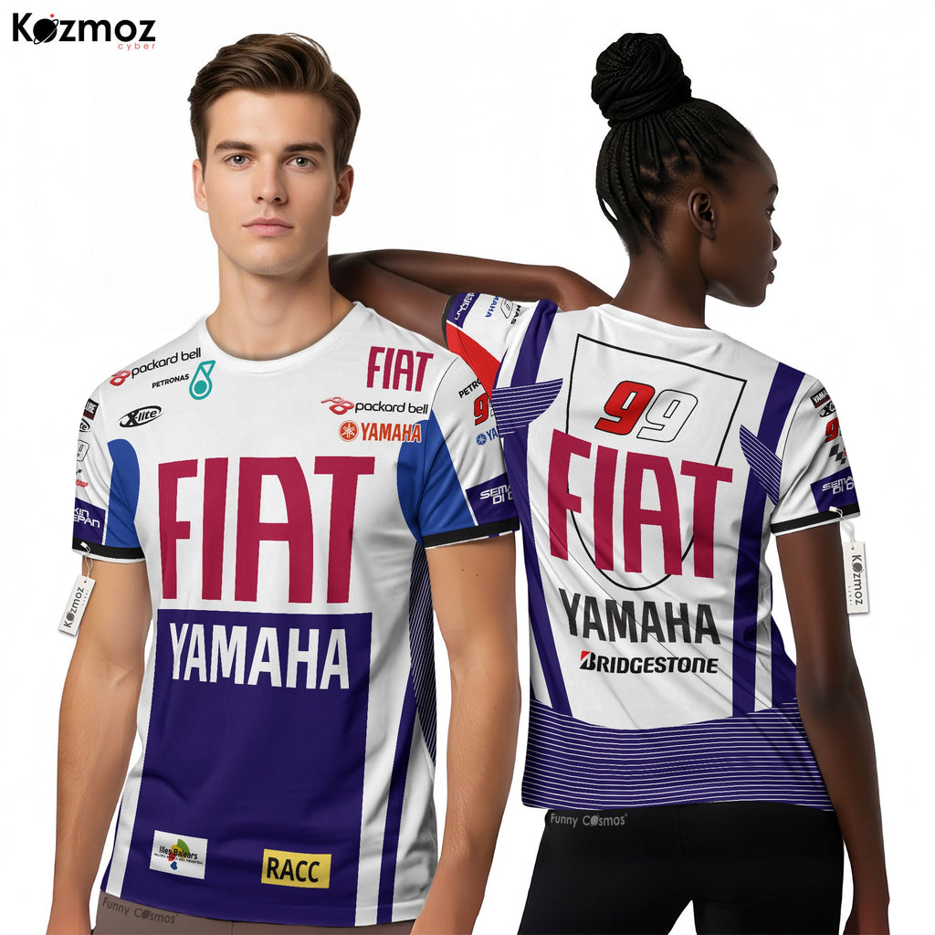 Jorge Lorenzo Racing Costume Fiat 2010 Collection – Yamaha MotoGP Racing Team