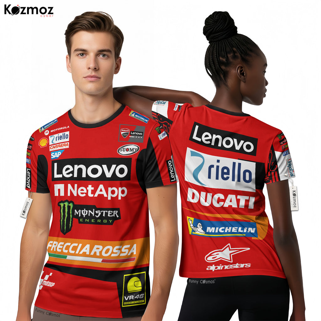 Francesco Bagnaia Racing Costume 2023 Collection – Ducati MotoGP Racing Team