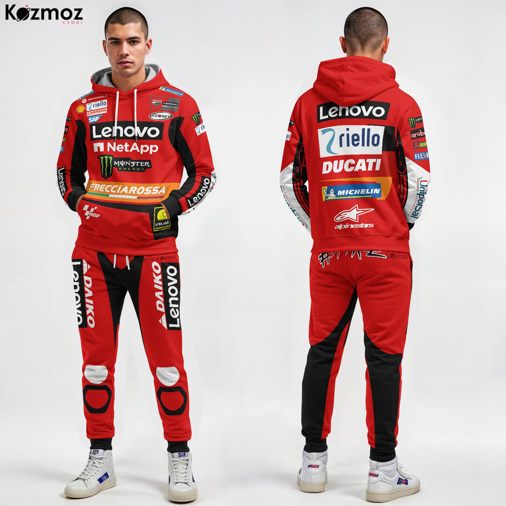 Francesco Bagnaia Racing Costume 2023 Collection – Ducati MotoGP Racing Team