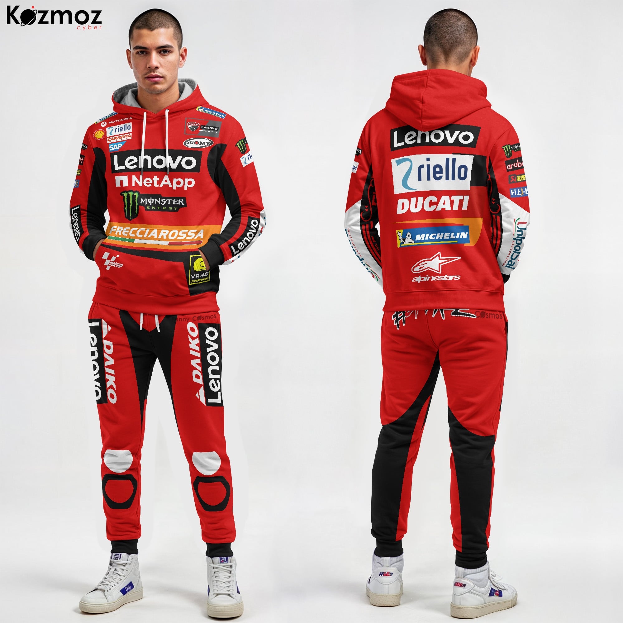 Francesco Bagnaia Racing Costume 2023 Collection – Ducati MotoGP Racing Team