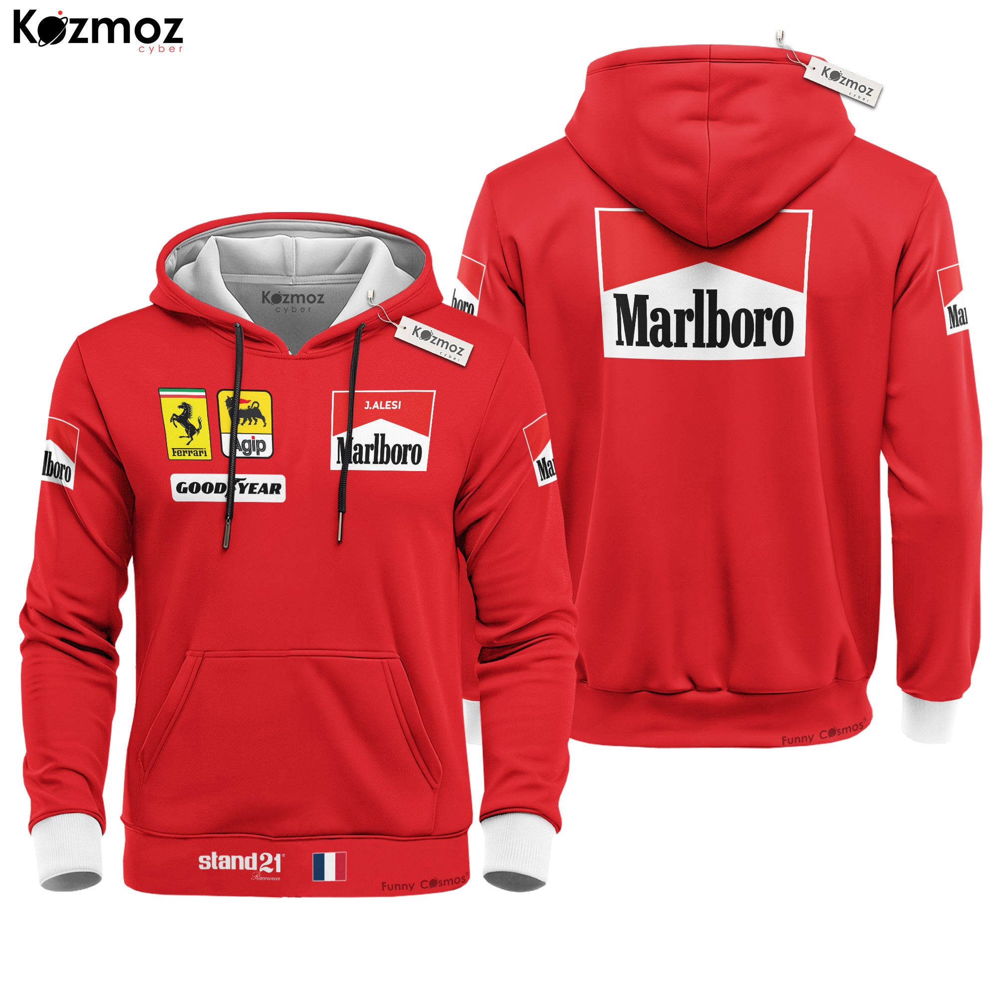 Jean Alesi Racing Costume 1991 Collection – SF Racing Team