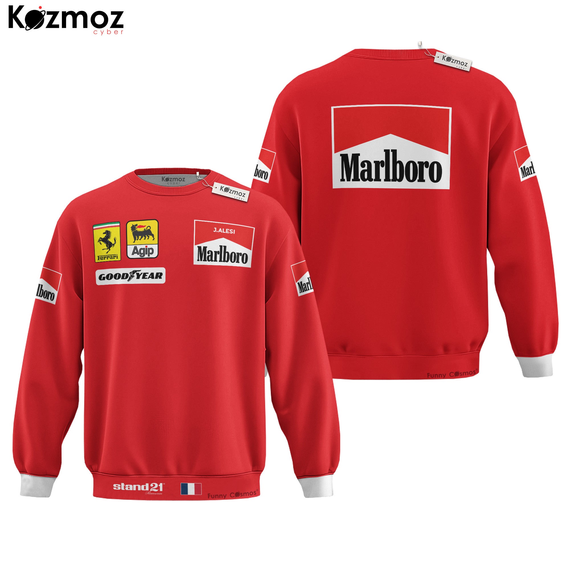 Jean Alesi Racing Costume 1991 Collection – SF Racing Team