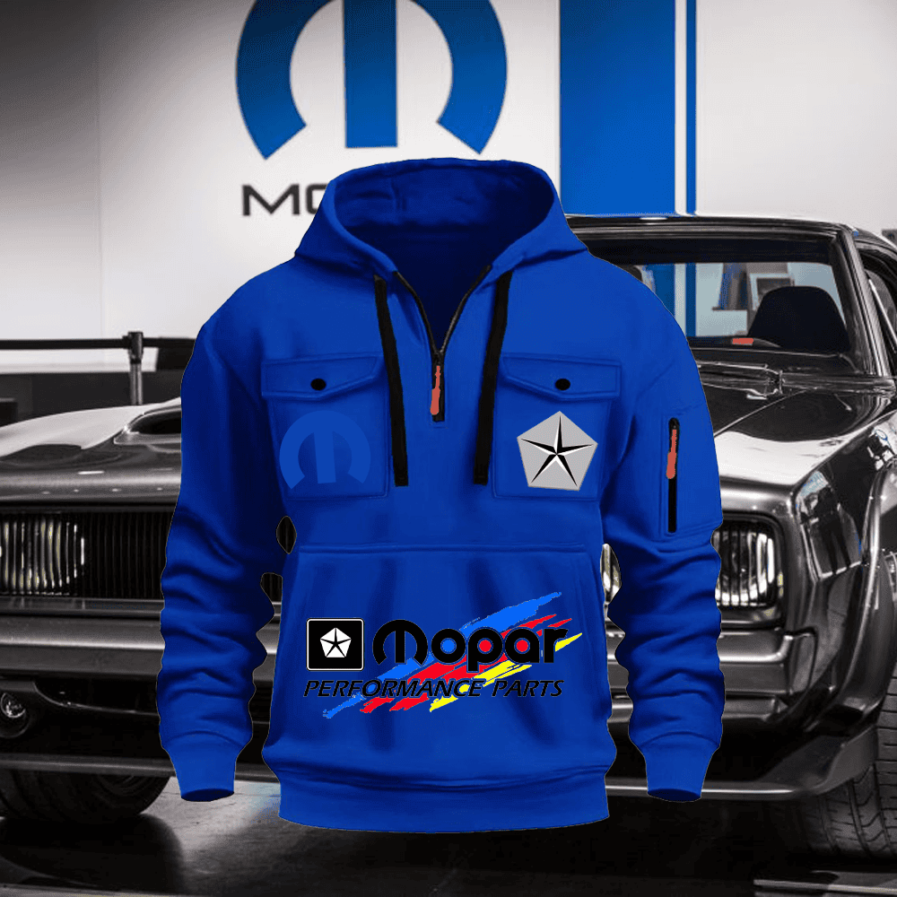 MP Custom Print Quarter Zip Unisex Hoodie