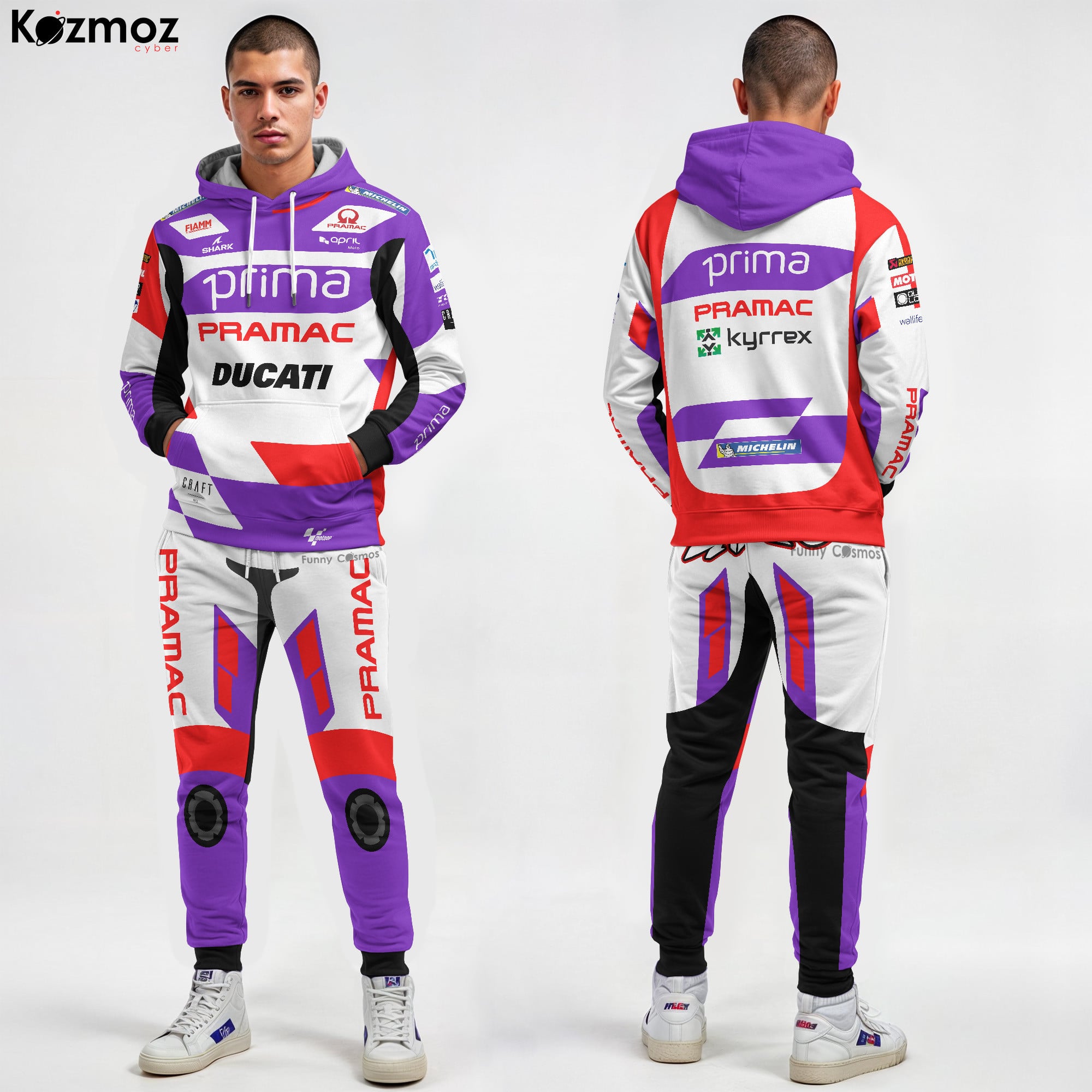 Johann Zarco Racing Suit 2023 Collection – Pramac Ducati MotoGP Team