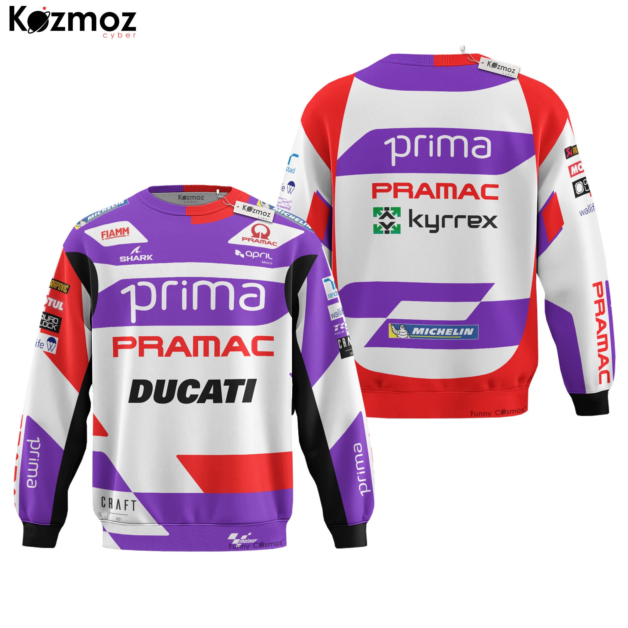 Johann Zarco Racing Suit 2023 Collection – Pramac Ducati MotoGP Team