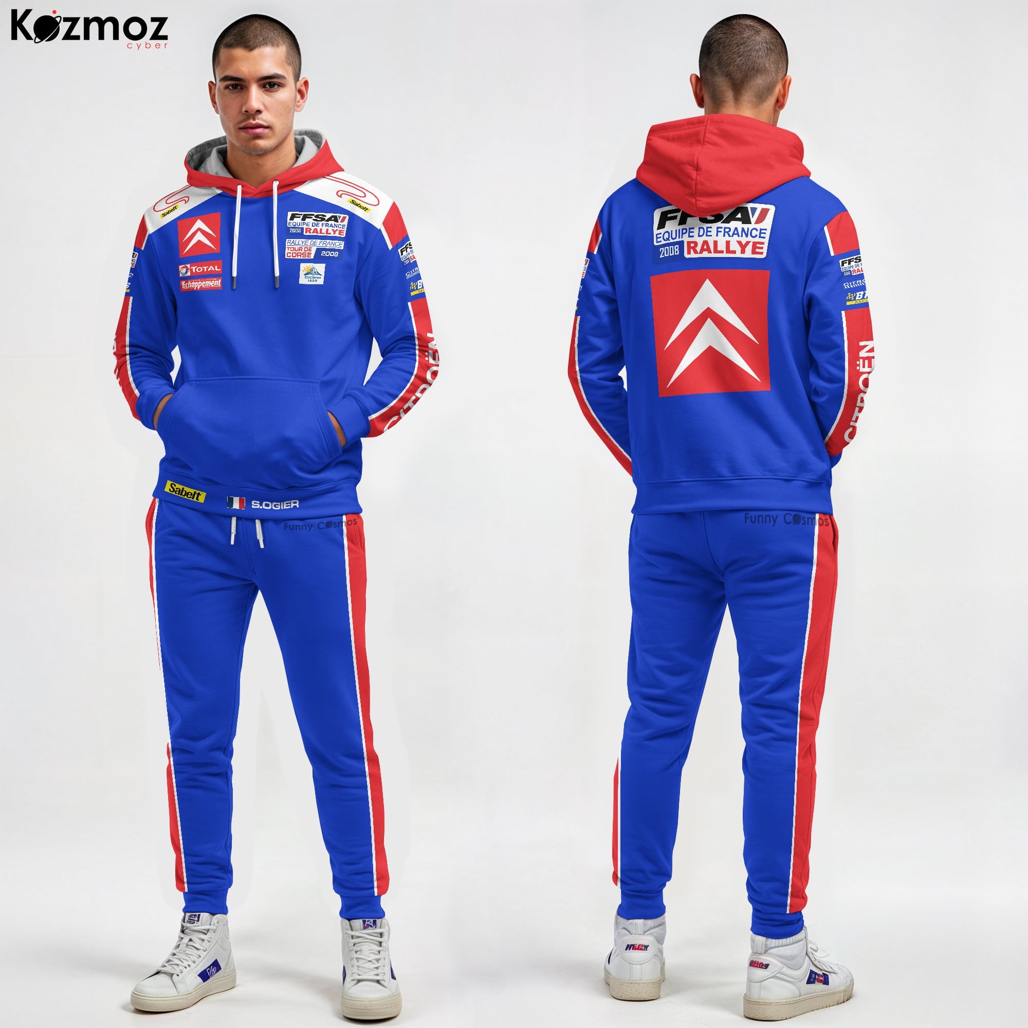 Sebastien Ogier Racing Suit 2008 Collection – Citroën World Rally Team